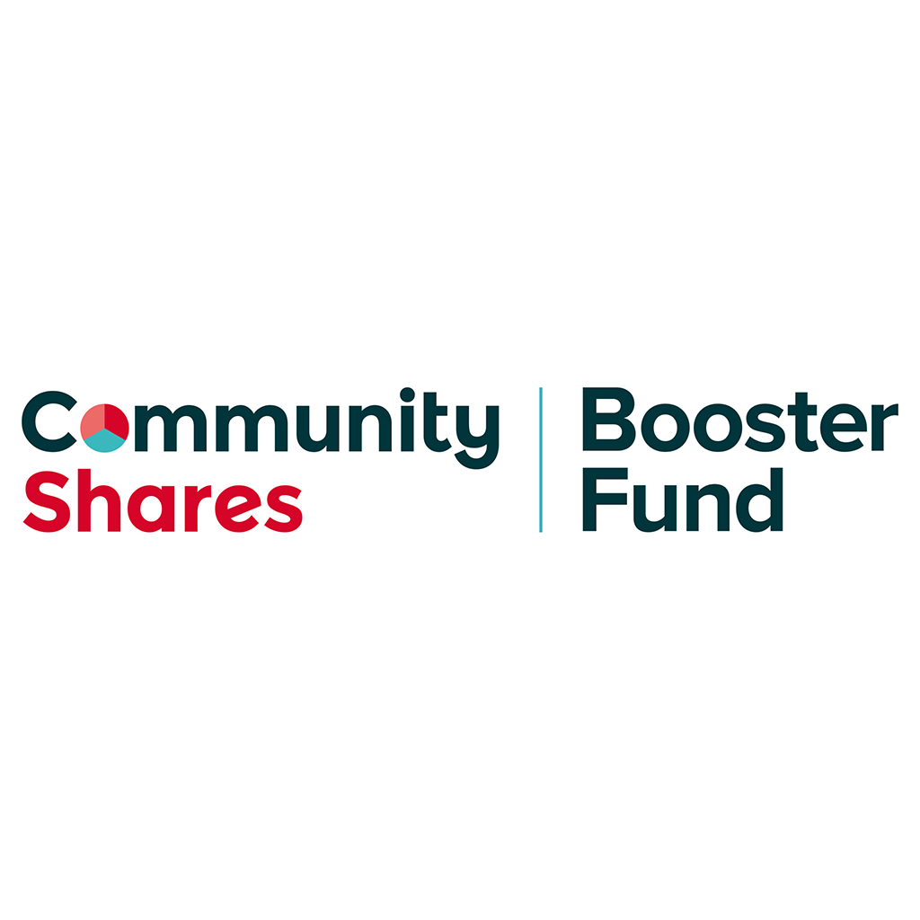 Community Shares and Booster Fund logos